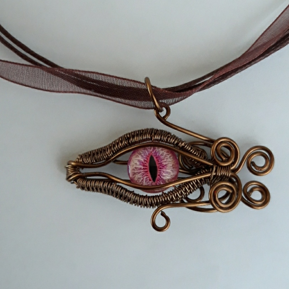 Handmade Dragons Eye pendant